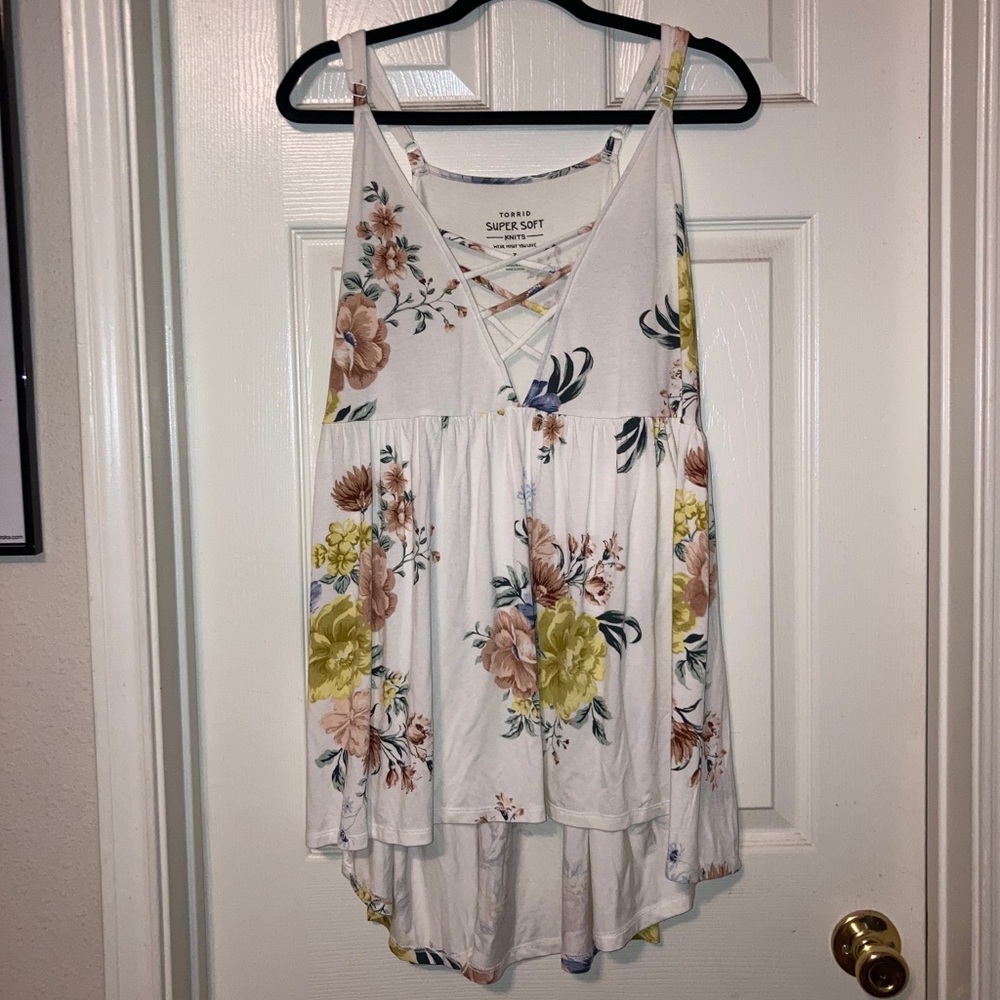 BOGO! Sexy cleavage showing tank top - Torrid 3x